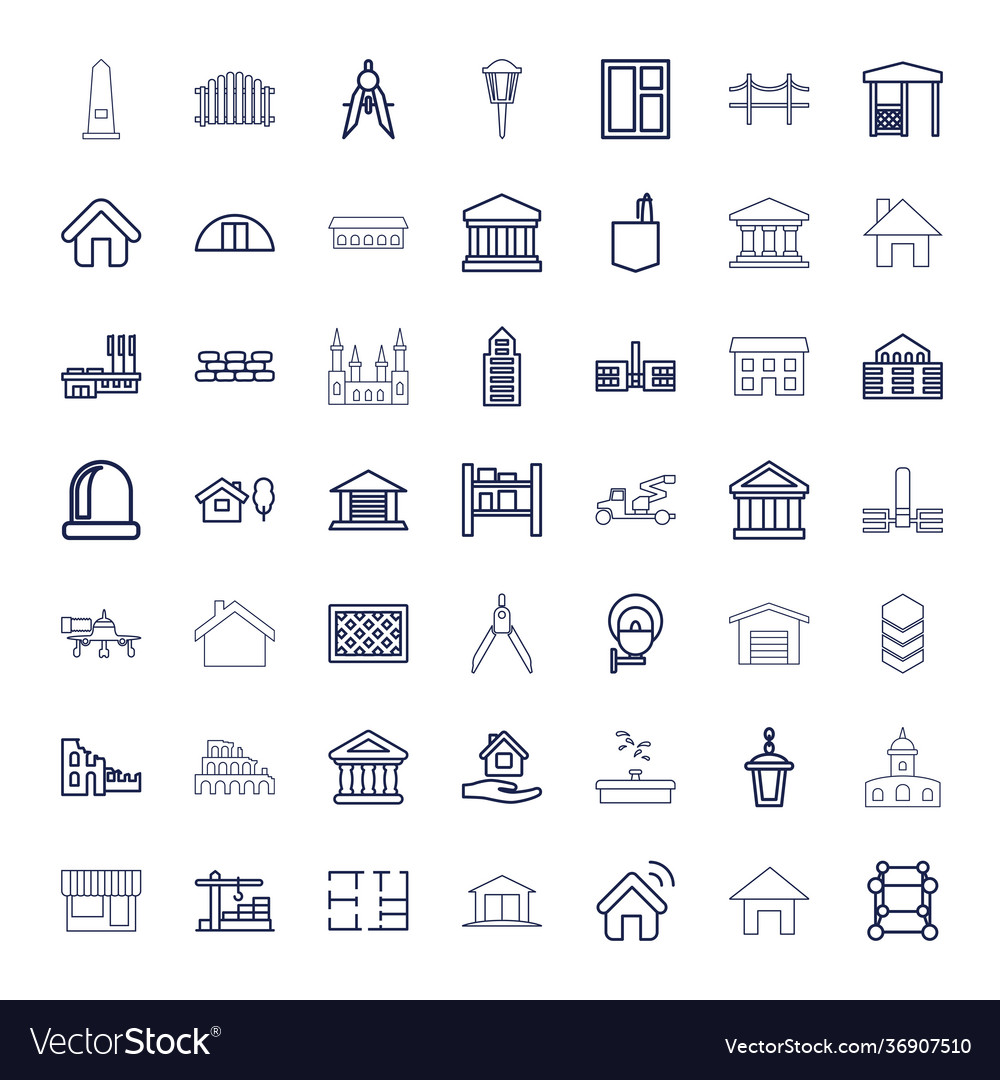 Architecture icons