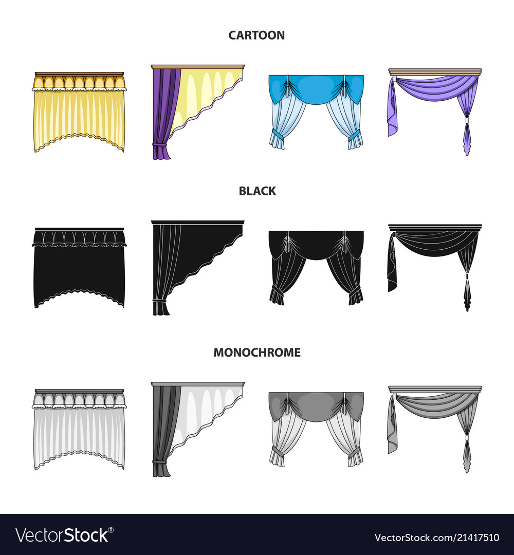 Different types of window curtainscurtains set