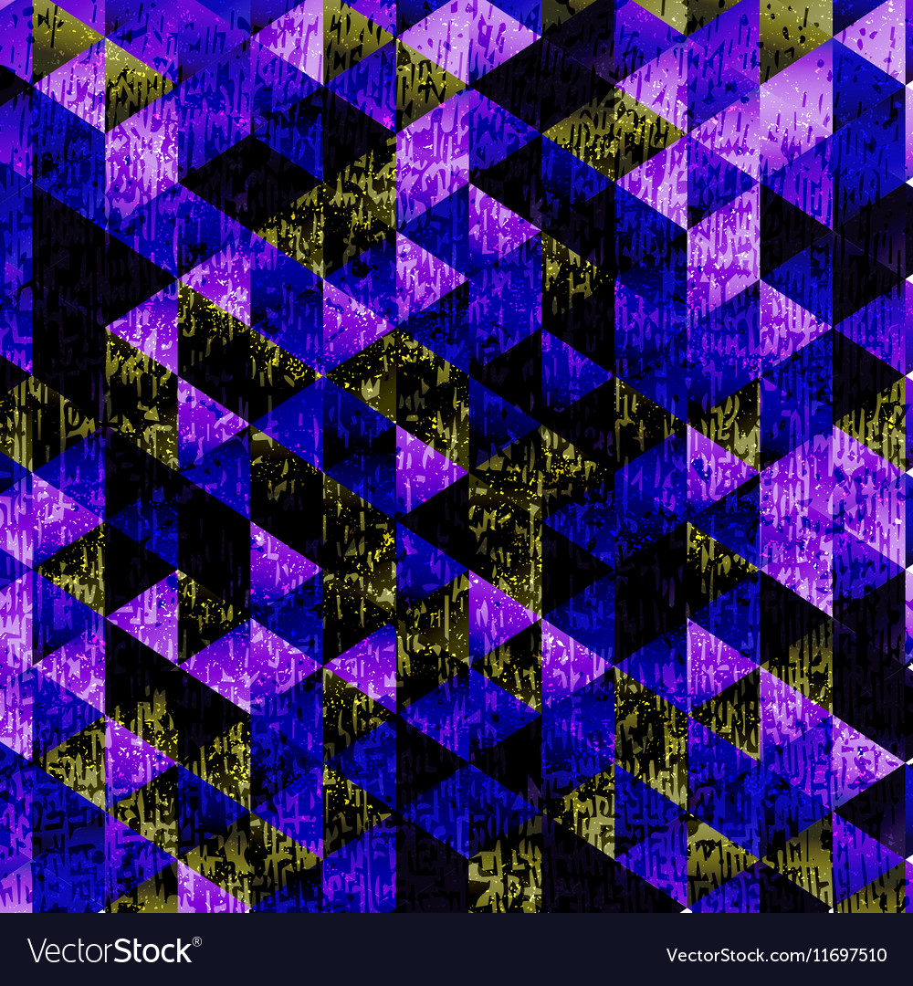 Geometric triangle pattern background