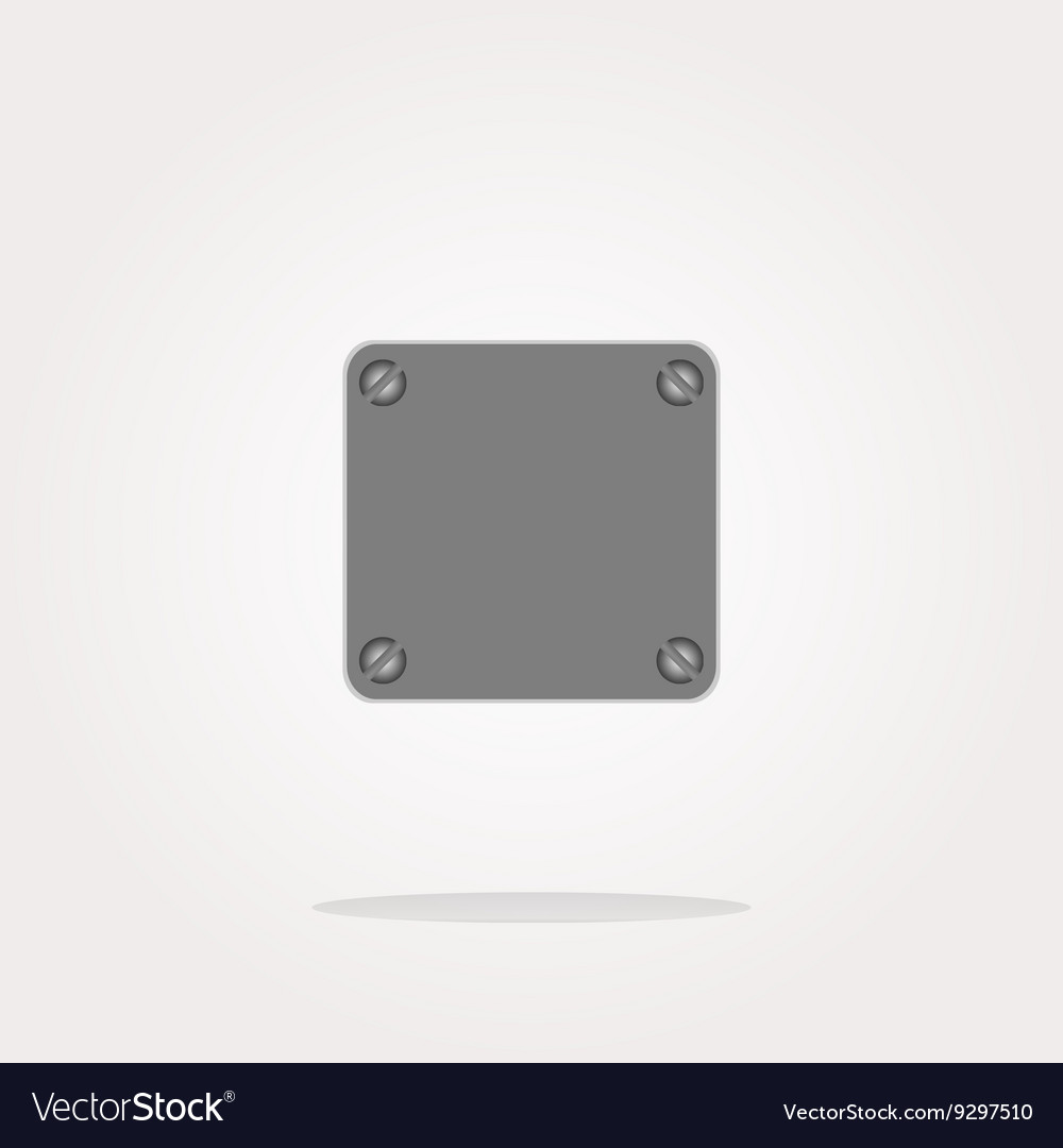 Glossy empty speech bubble web button icon