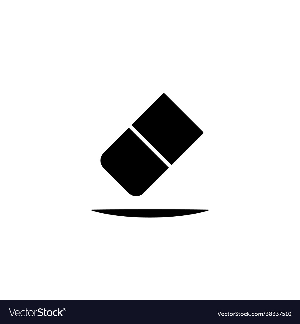 Graphic eraser icon