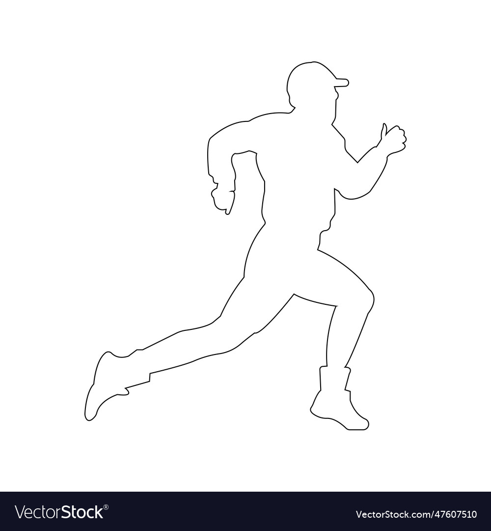 Man running icon