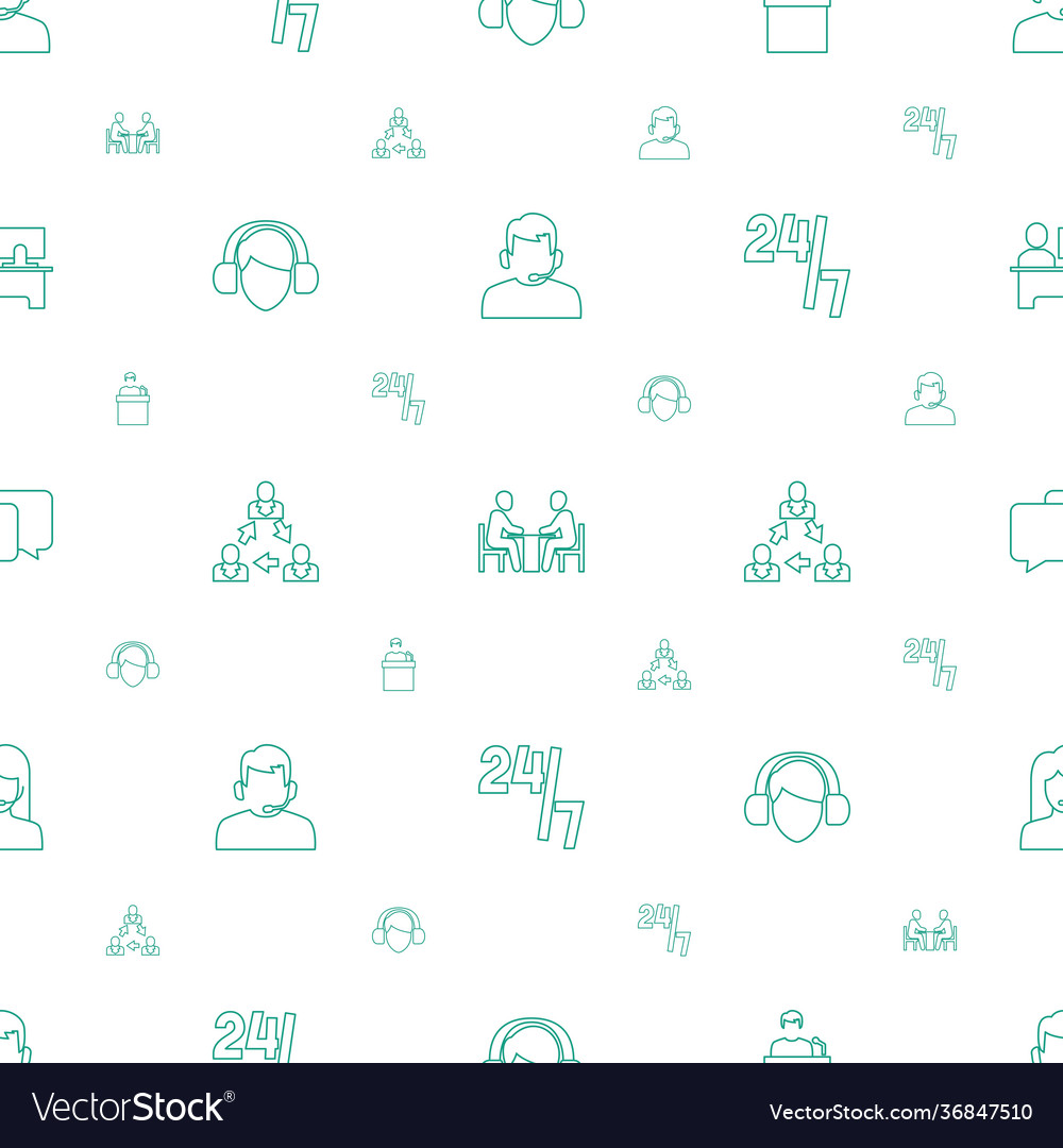 Talk icons pattern seamless white background