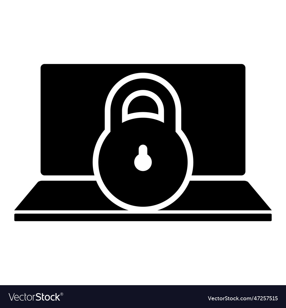 Laptop lock personal data security cyber access