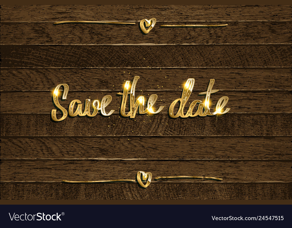 Save the date