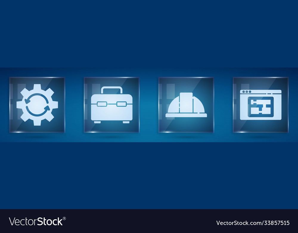 Set gear and arrows as workflow toolbox worker