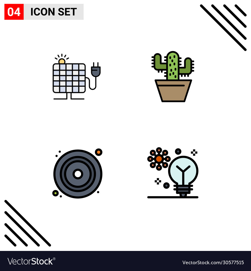 User interface pack 4 basic filledline flat