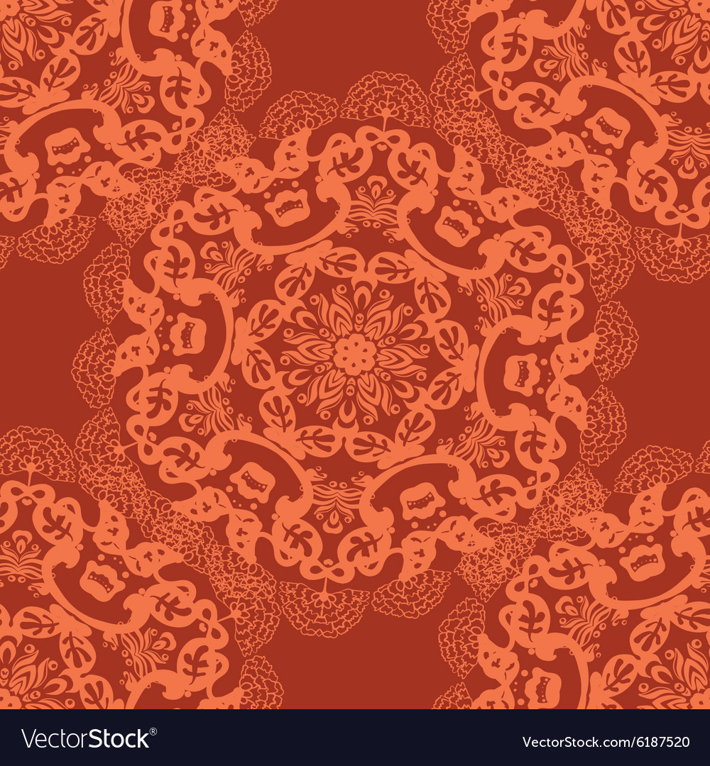 Abstract circular seamless pattern