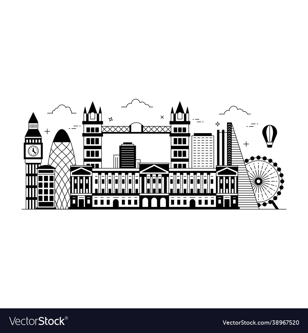 London Royalty Free Vector Image - VectorStock