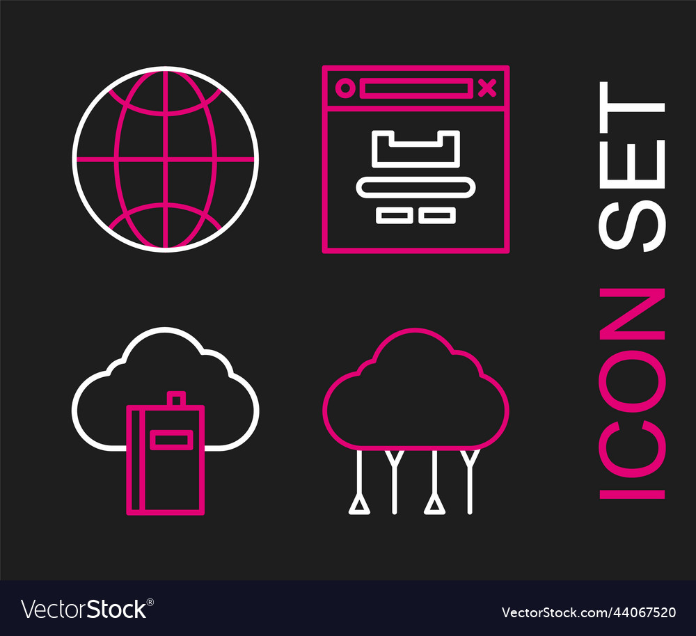 Set line network cloud connection online