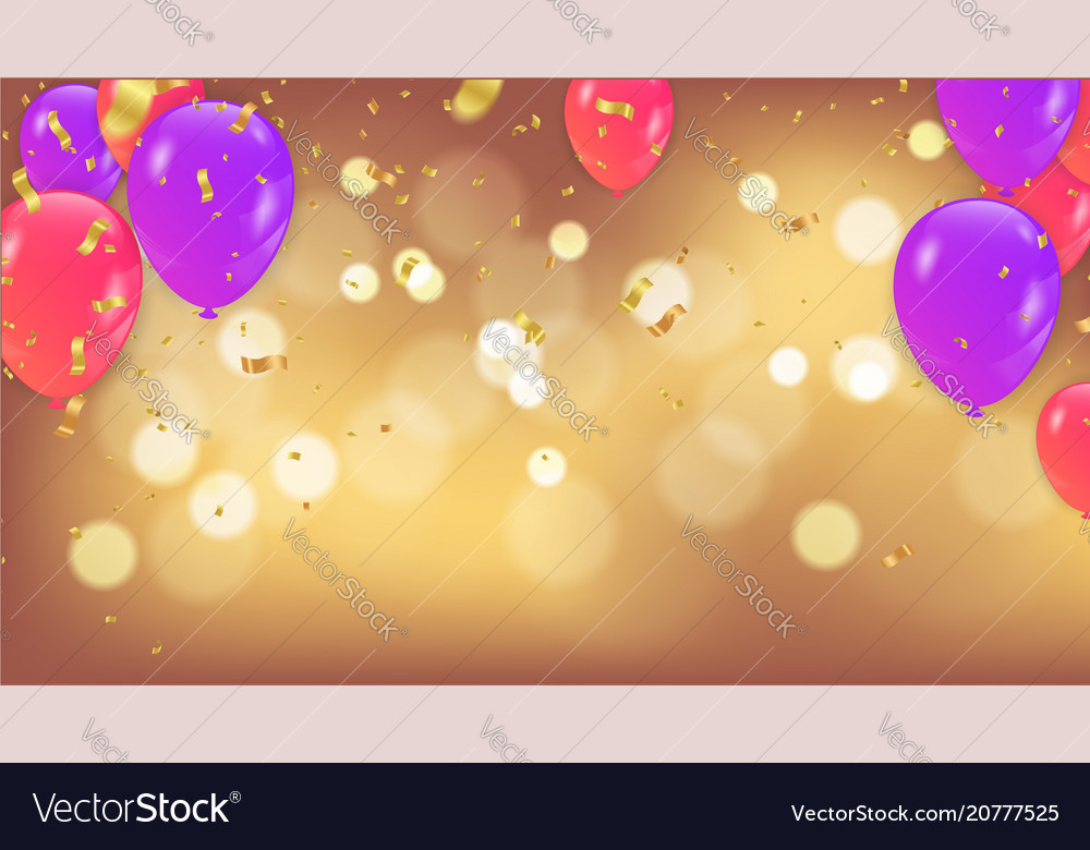 Abstract background with bokeh effect Vector Image Abstract background with bokeh effect
