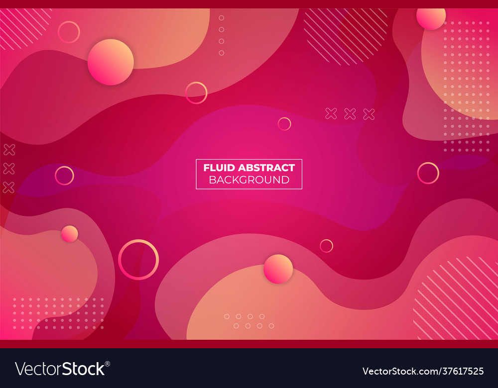 Abstract dynamic fluid soft gradient pink vector image Abstract dynamic fluid soft gradient pink