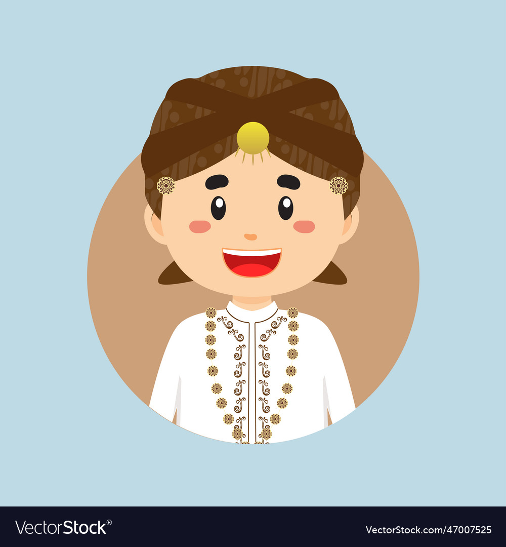 Avatar of a west java indonesian character