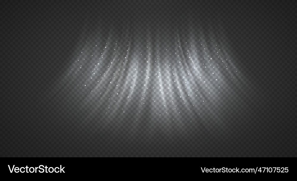Fresh air flow effect of conditioning waves Vector Image