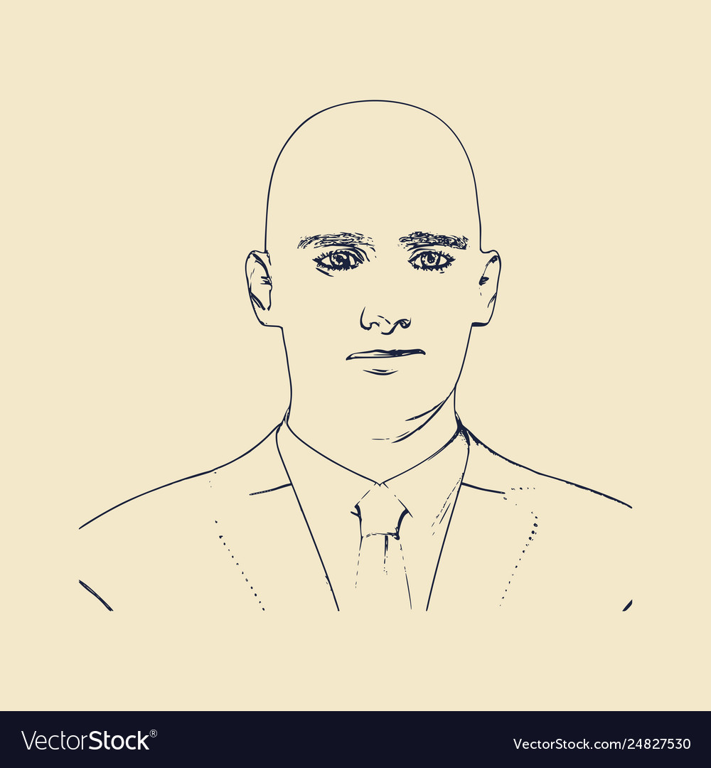 Man avatar front view