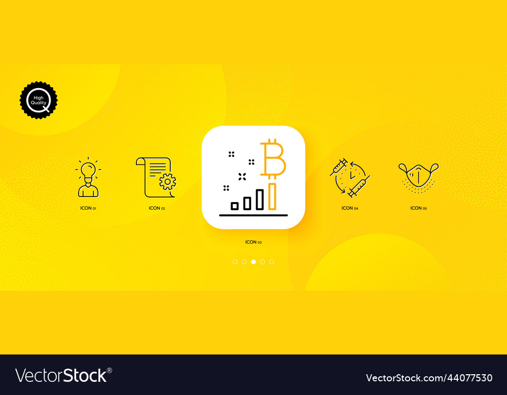 Vaccination schedule technical documentation vector image Vaccination schedule technical documentation