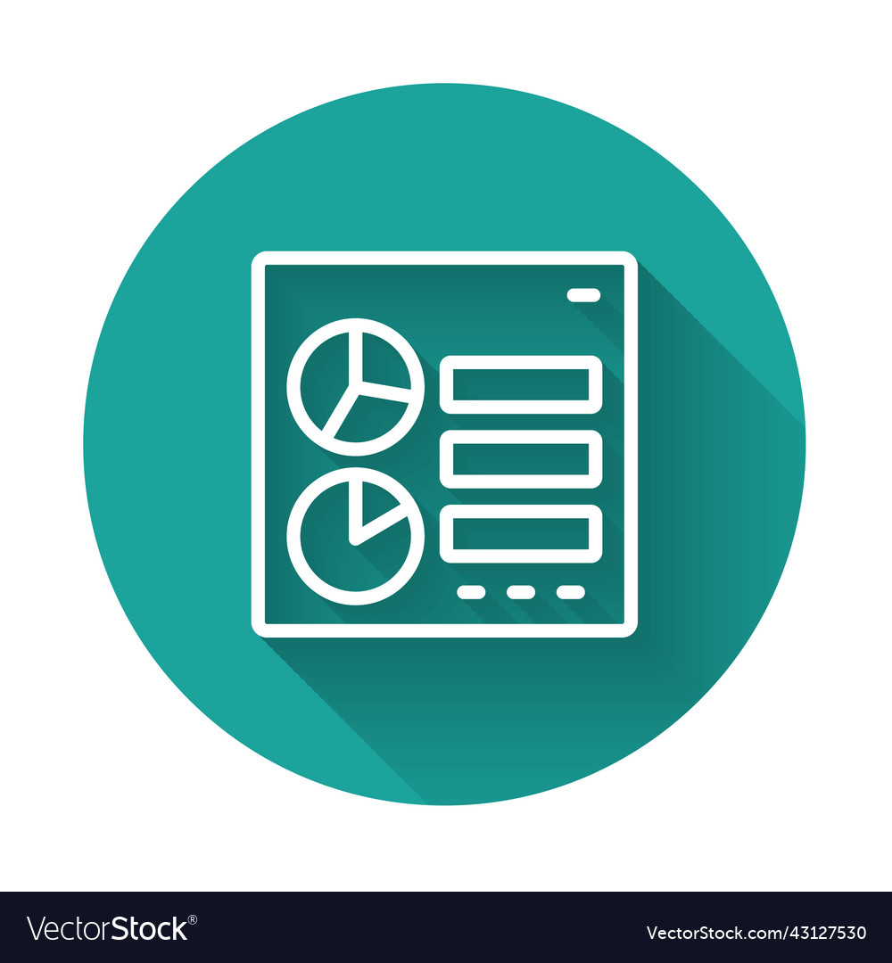 White line computer api interface icon isolated vector image White line computer api interface icon isolated