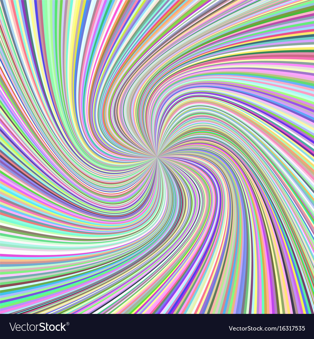 Abstract swirl background from spiral rays