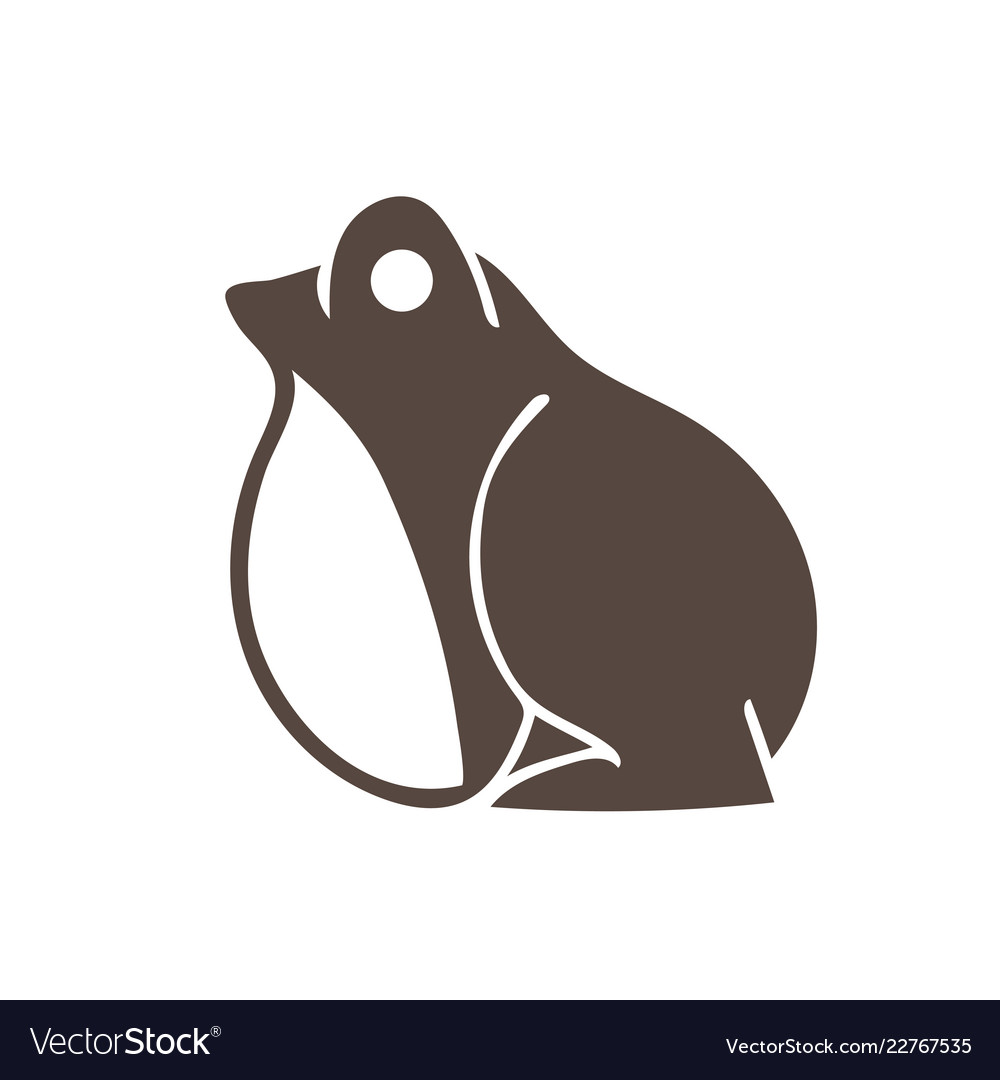 Frog side view cartoon graphic Royalty Free Vector Image