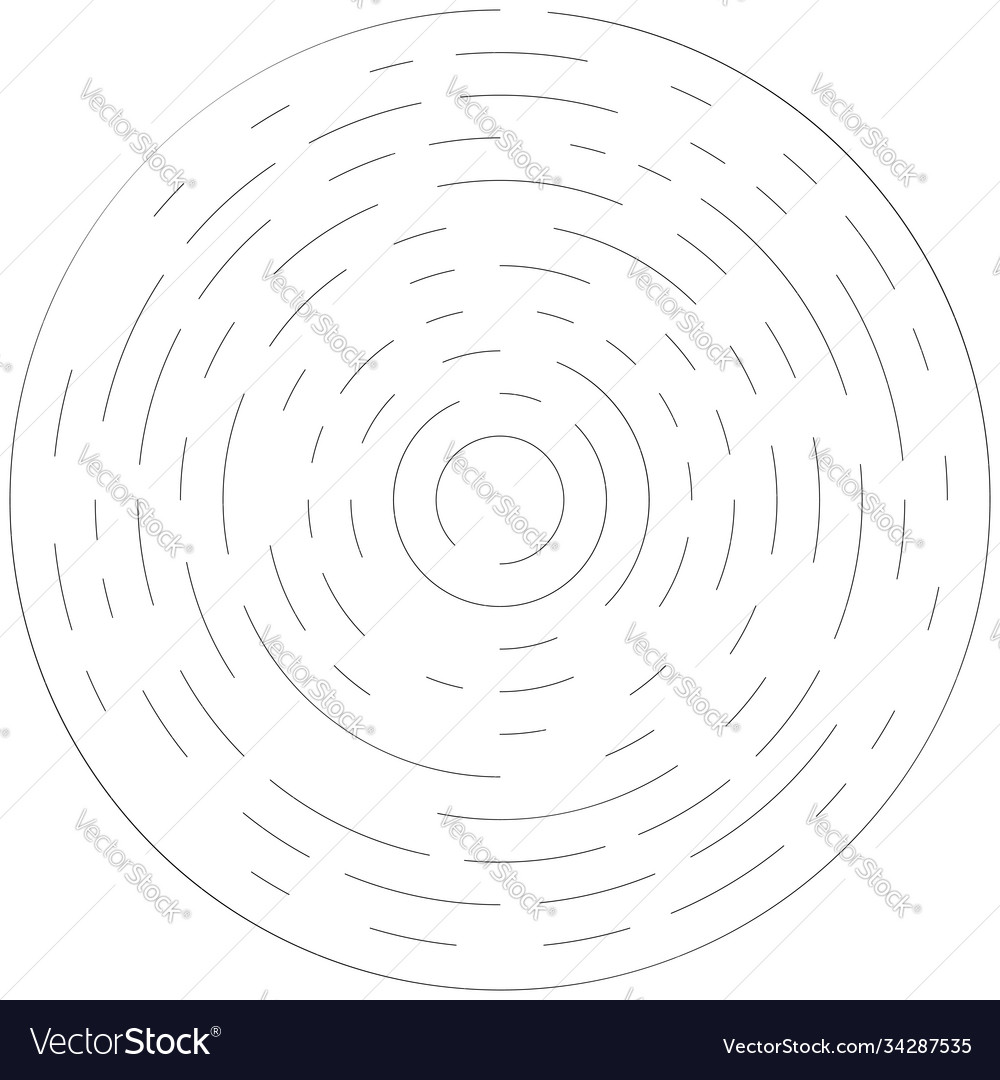 Radial radiating lines abstract burst element vector image Radial radiating lines abstract burst element
