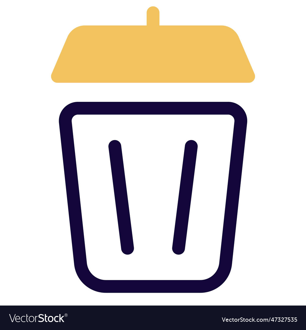 Waste basket placed outdoors for public use