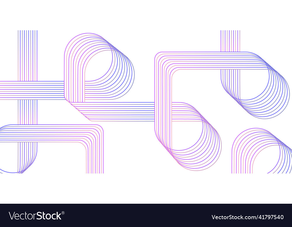 Abstract background with lines and circles
