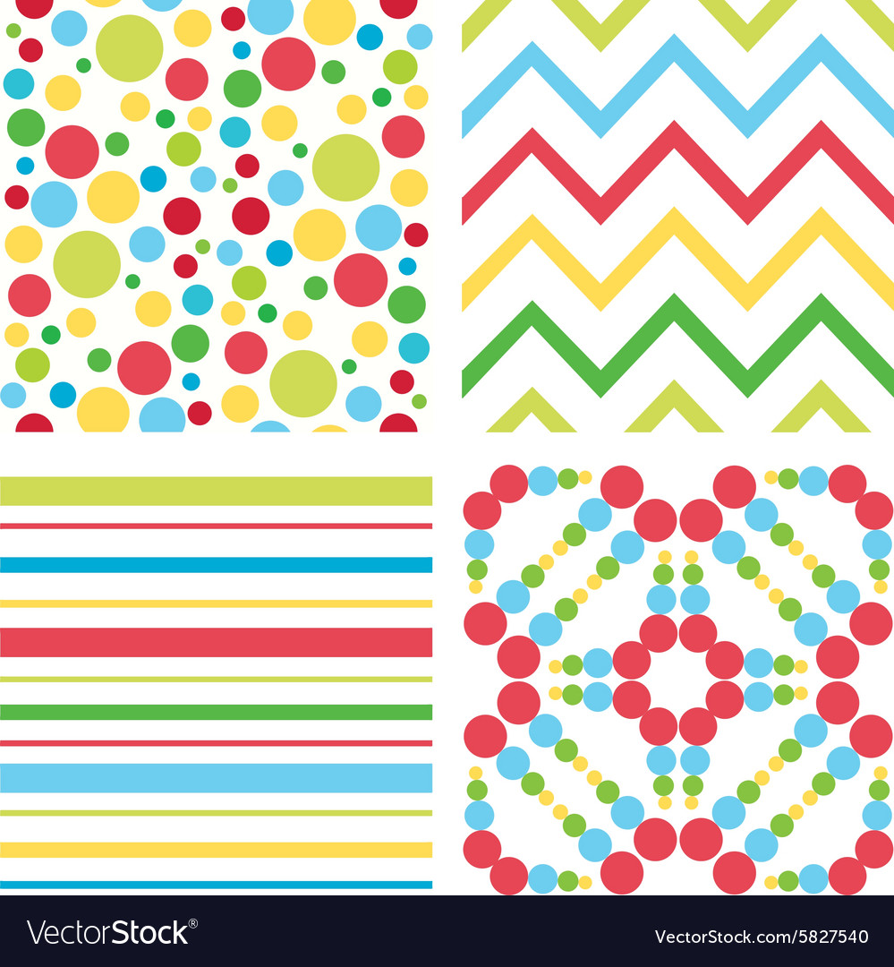 Children colorful pattern