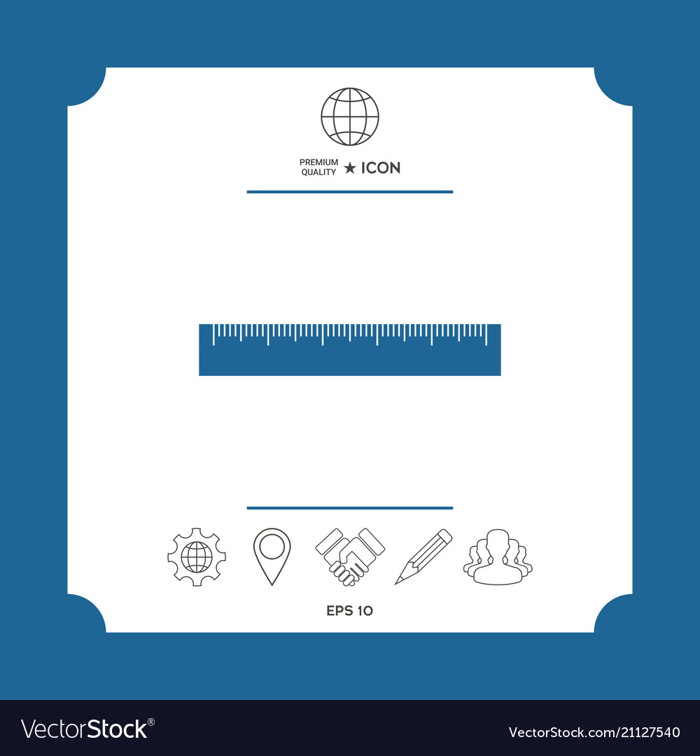 Ruler icon
