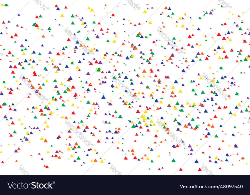 Seamless pattern with colorful dotted scatter