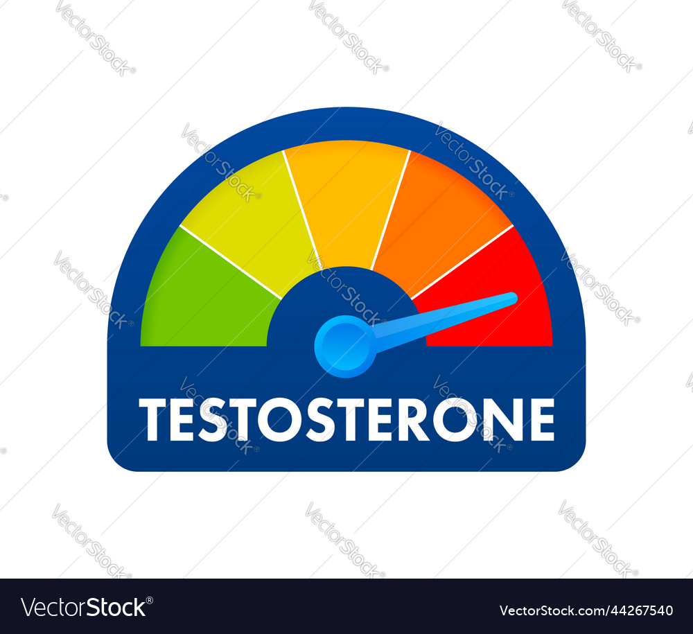 Testosterone Level Metering Scale