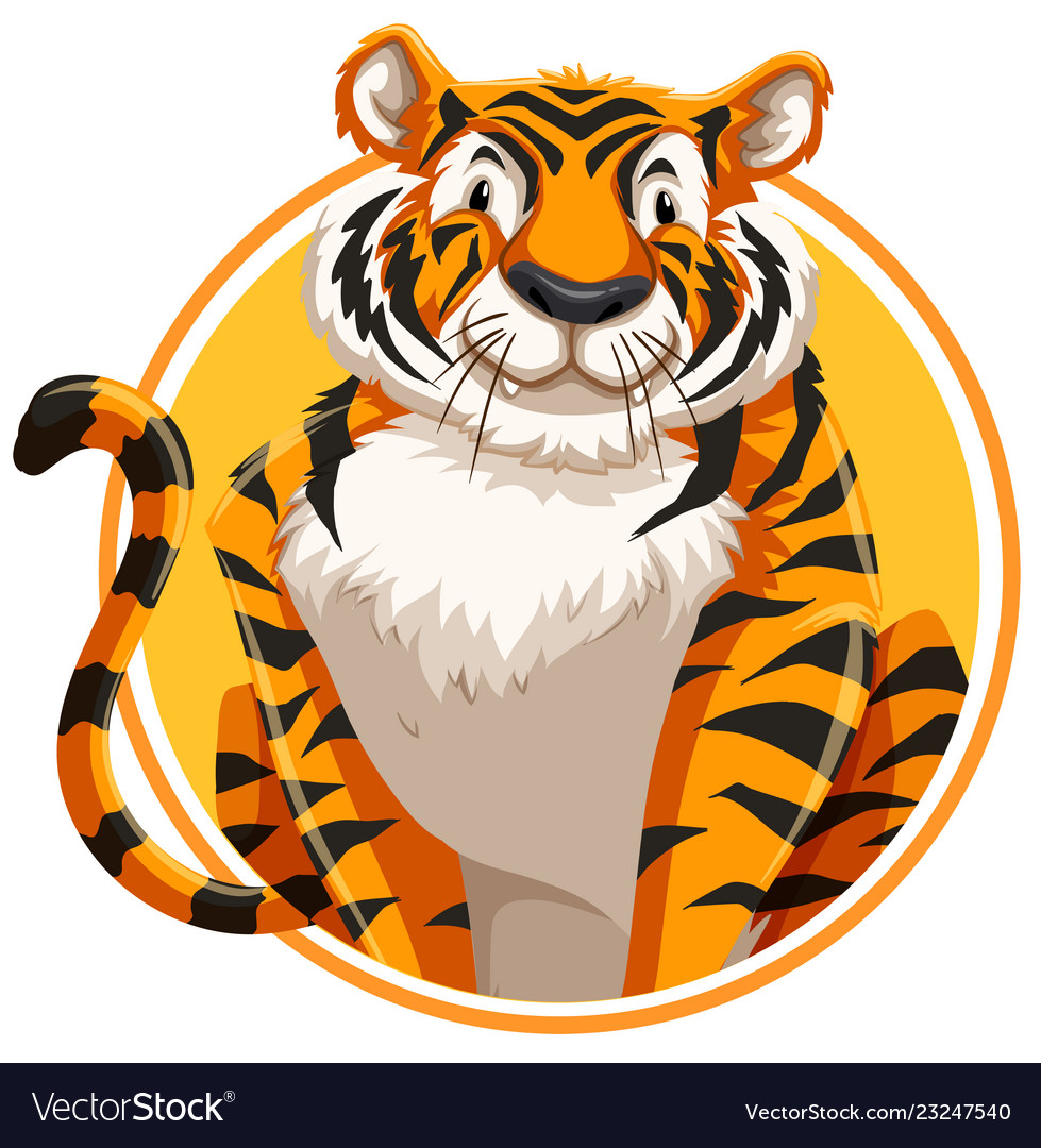 Tiger Logo - Wild Animal Symbol