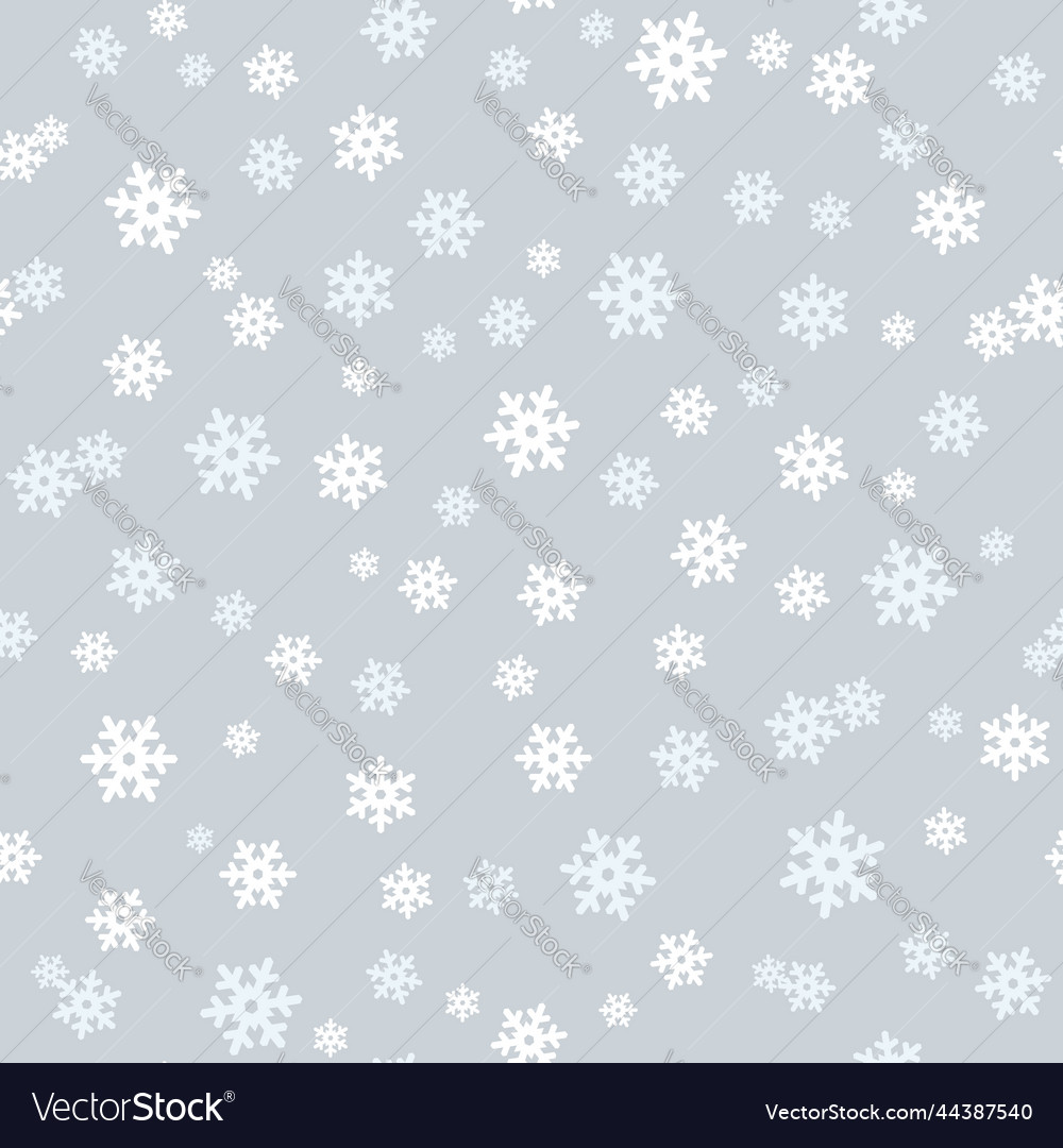 Winter Snowflake Pattern