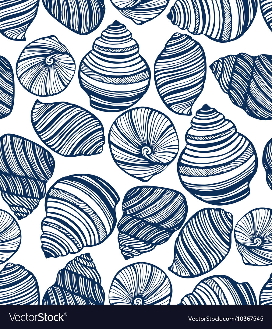 Background with seashells