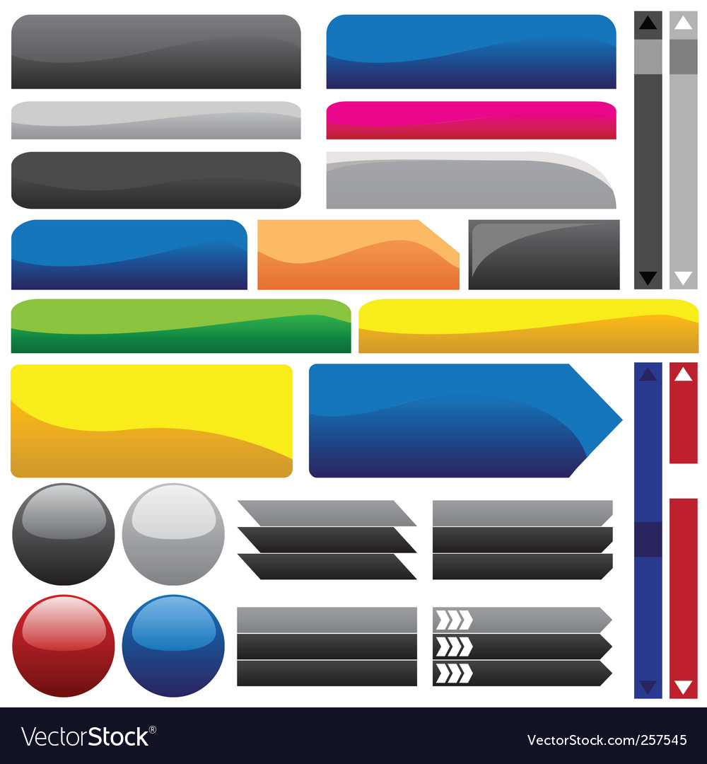 Glossy Web Buttons