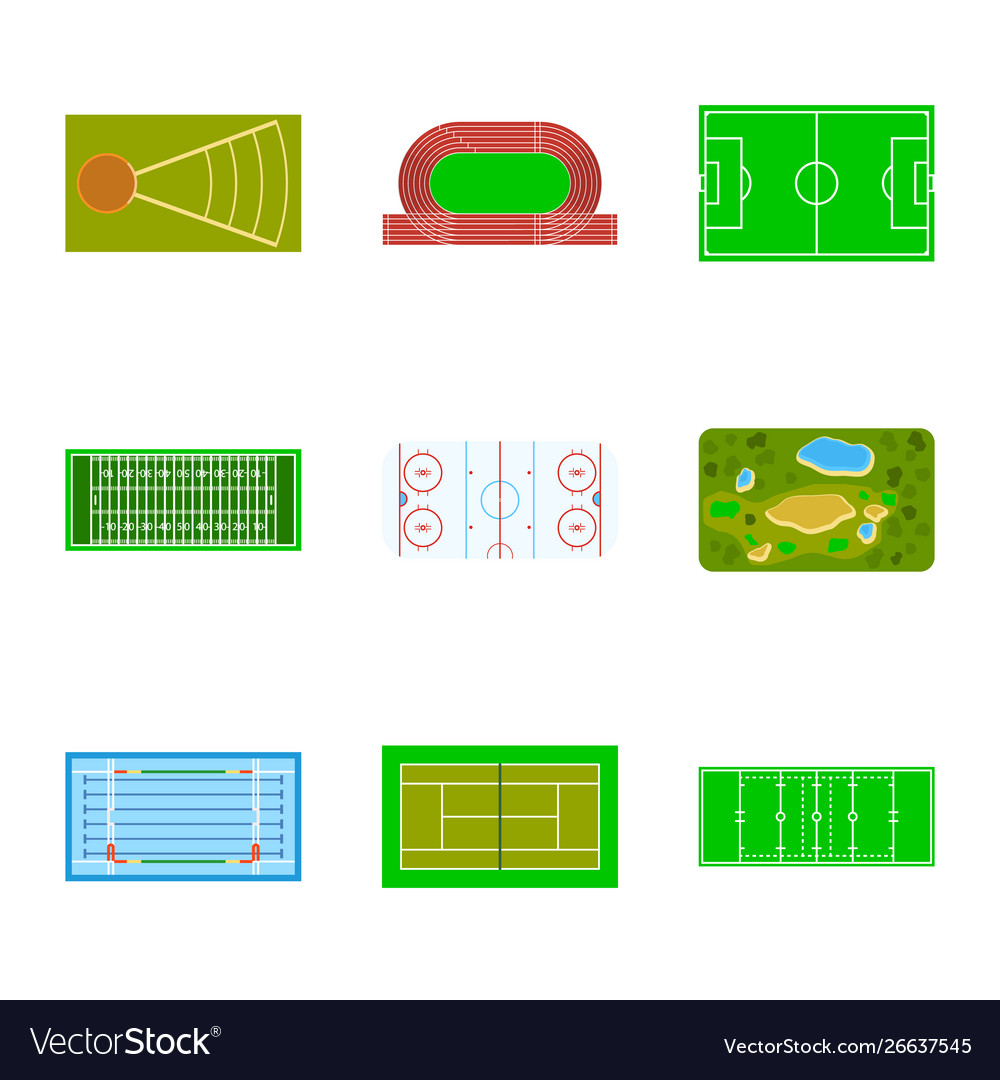 Isolated object field and plan symbol set