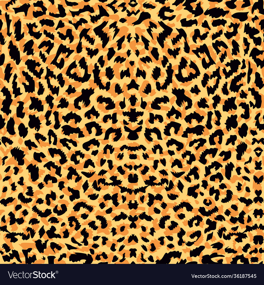 Pattern design leopard animal print