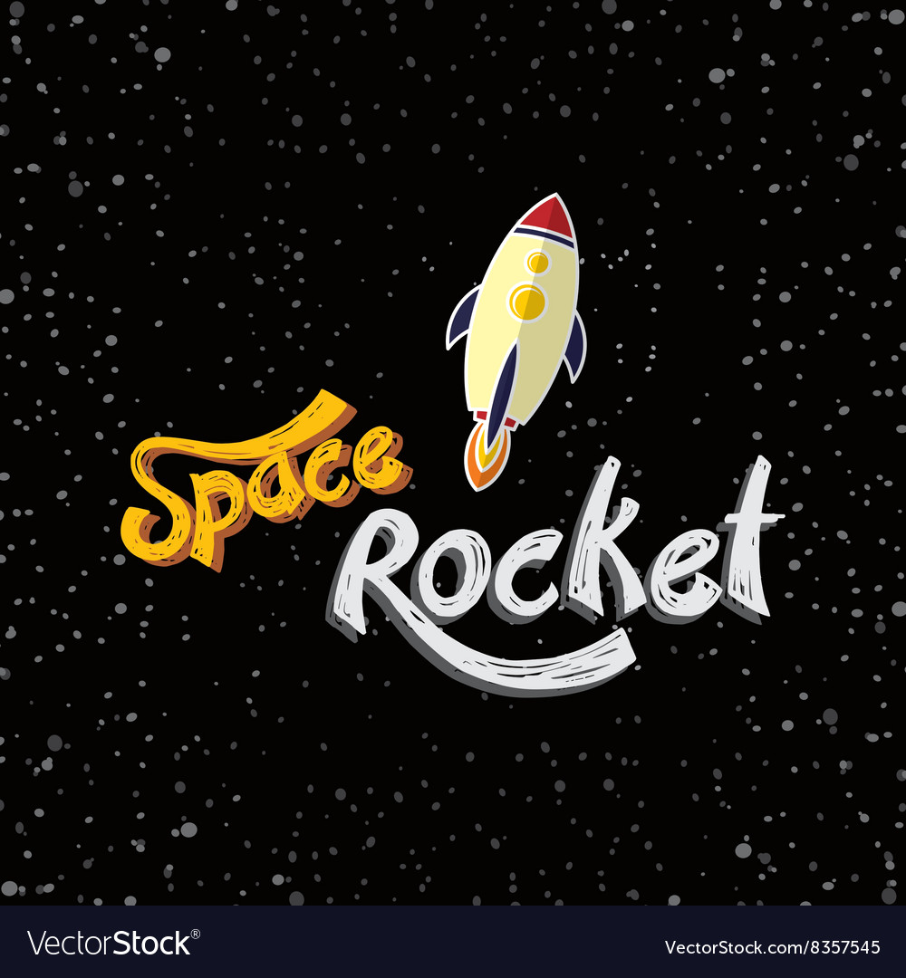 Rocket ship launch