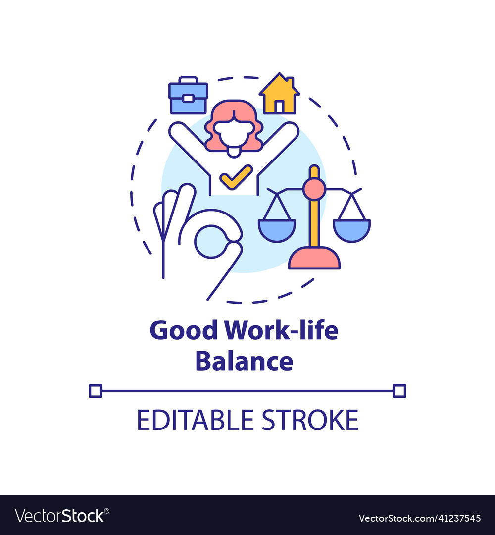 Konzept der Work-Life-Balance