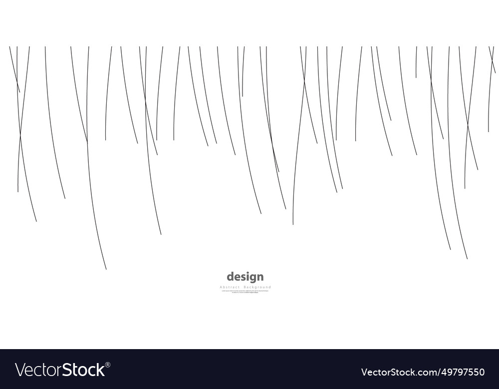 Hand drawn lines abstract pattern wave simple