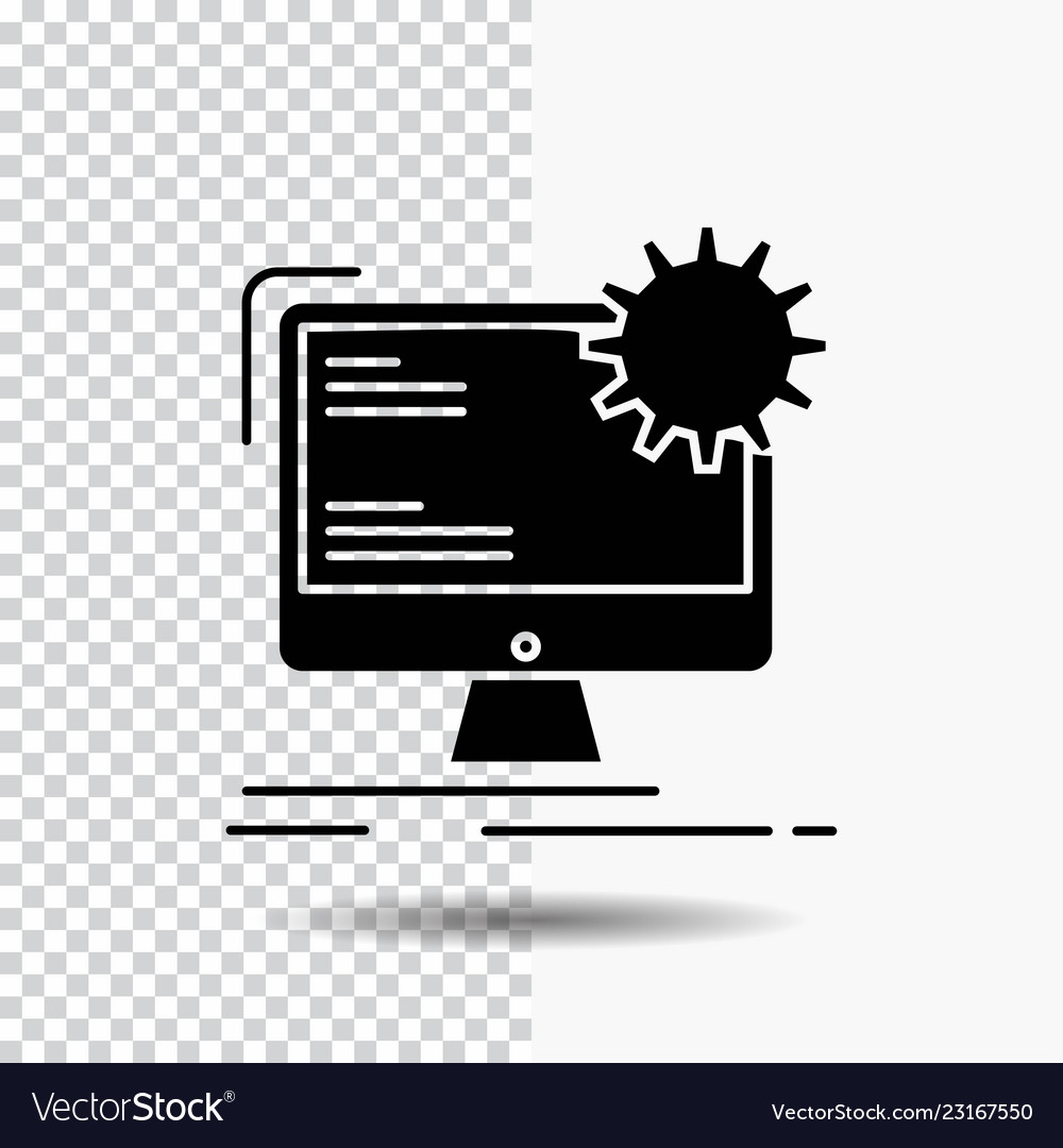 Internet layout page site static glyph icon vector image Internet layout page site static glyph icon