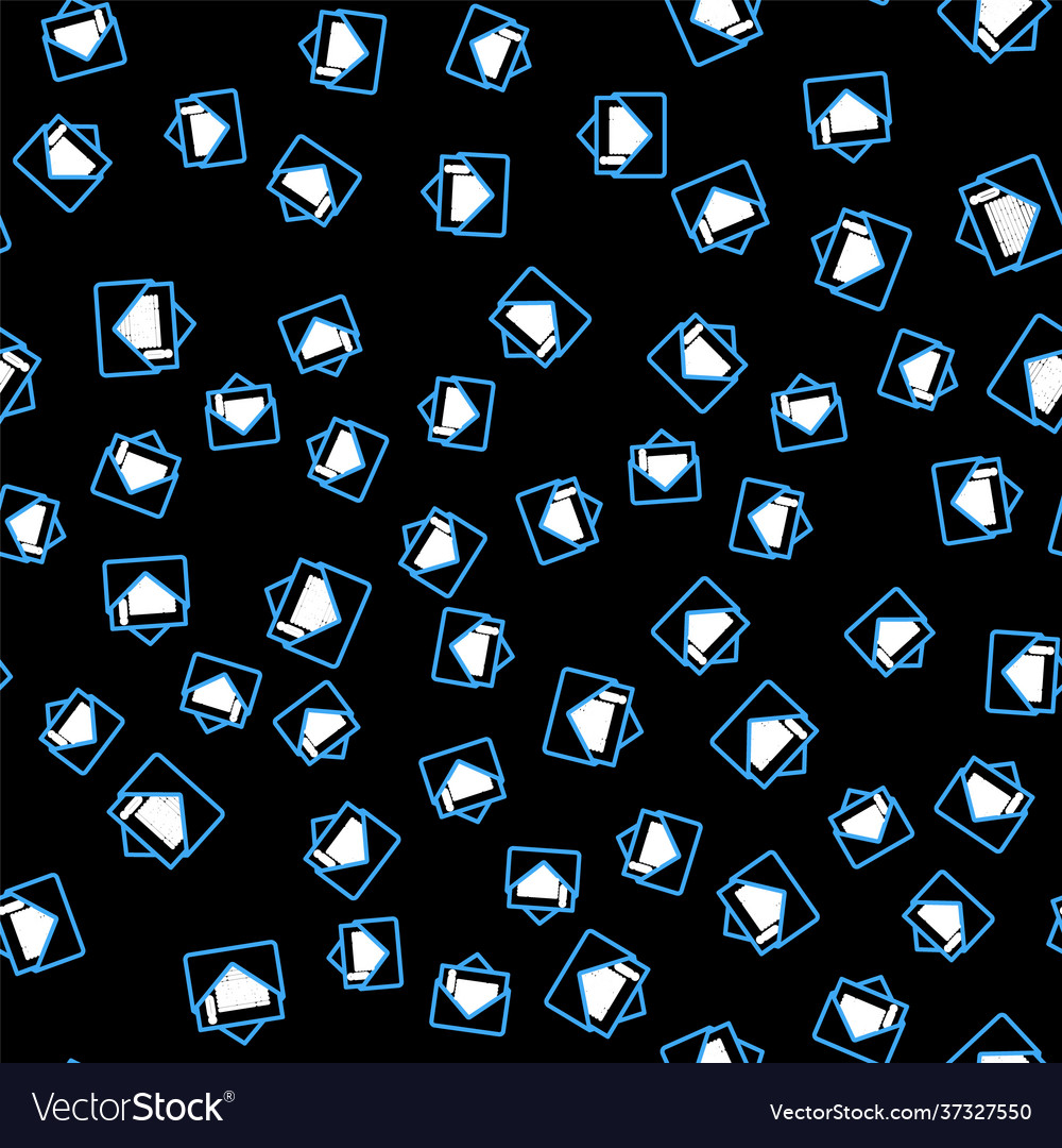 Line envelope icon isolated seamless pattern Vector Image Line envelope icon isolated seamless pattern