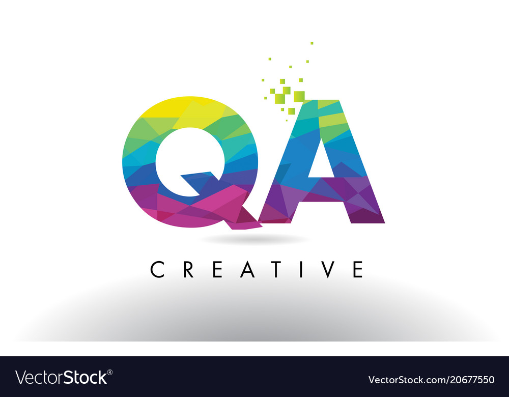 Rainbow Letter Origami Triangles