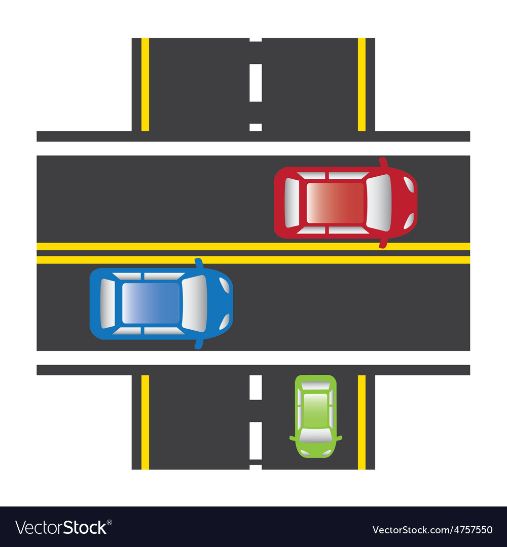 Road traffic Royalty Free Vector Image - VectorStock