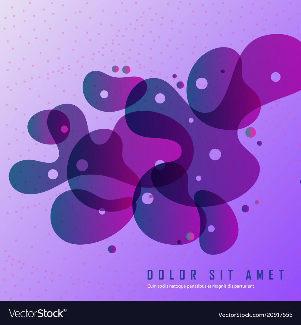 Abstract round shapes background