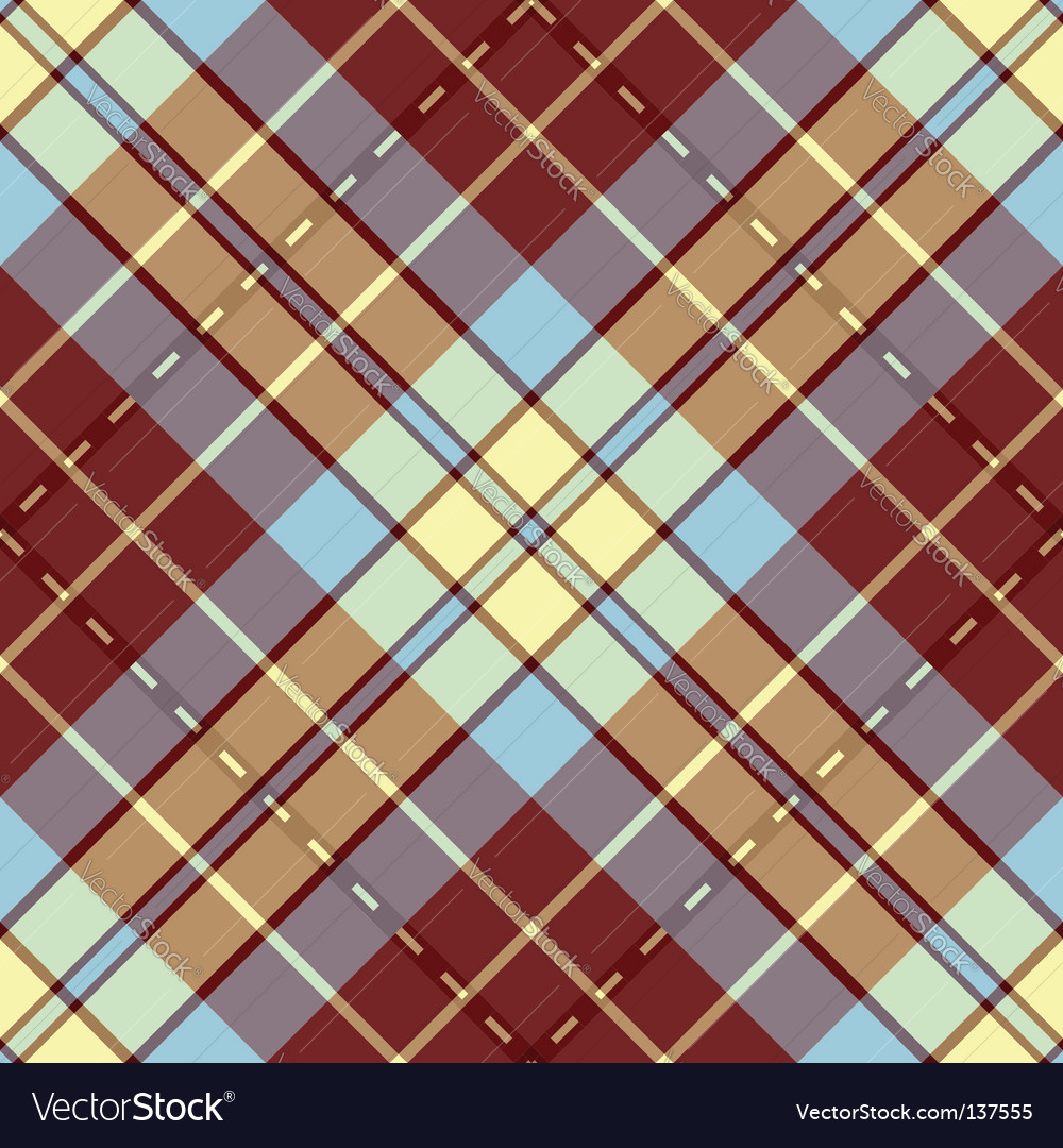 Diagonal Tartan Pattern