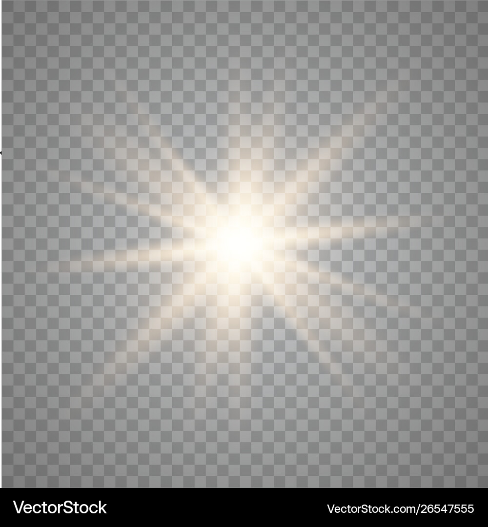 Glow light effect Royalty Free Vector Image - VectorStock