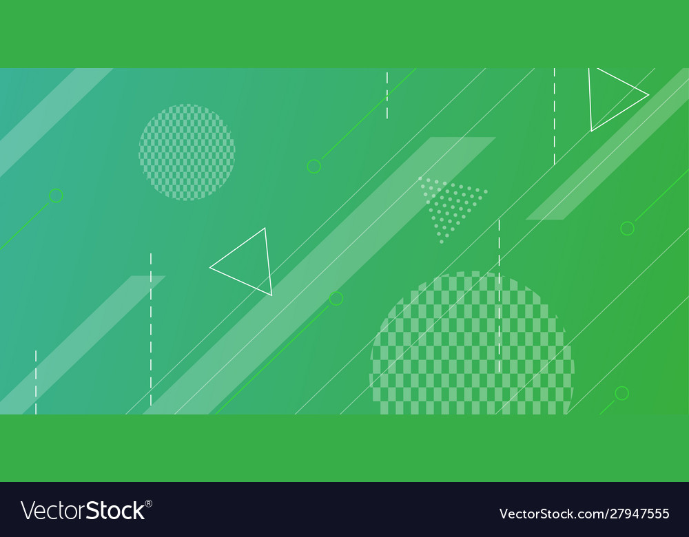 Gradient geometric shapes background vector image Gradient geometric shapes background