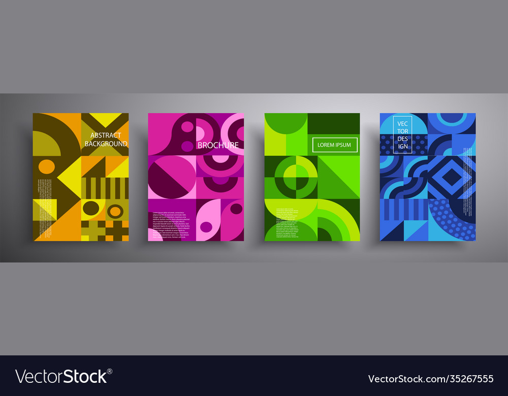 Retro graphic geometric design Royalty Free Vector Image