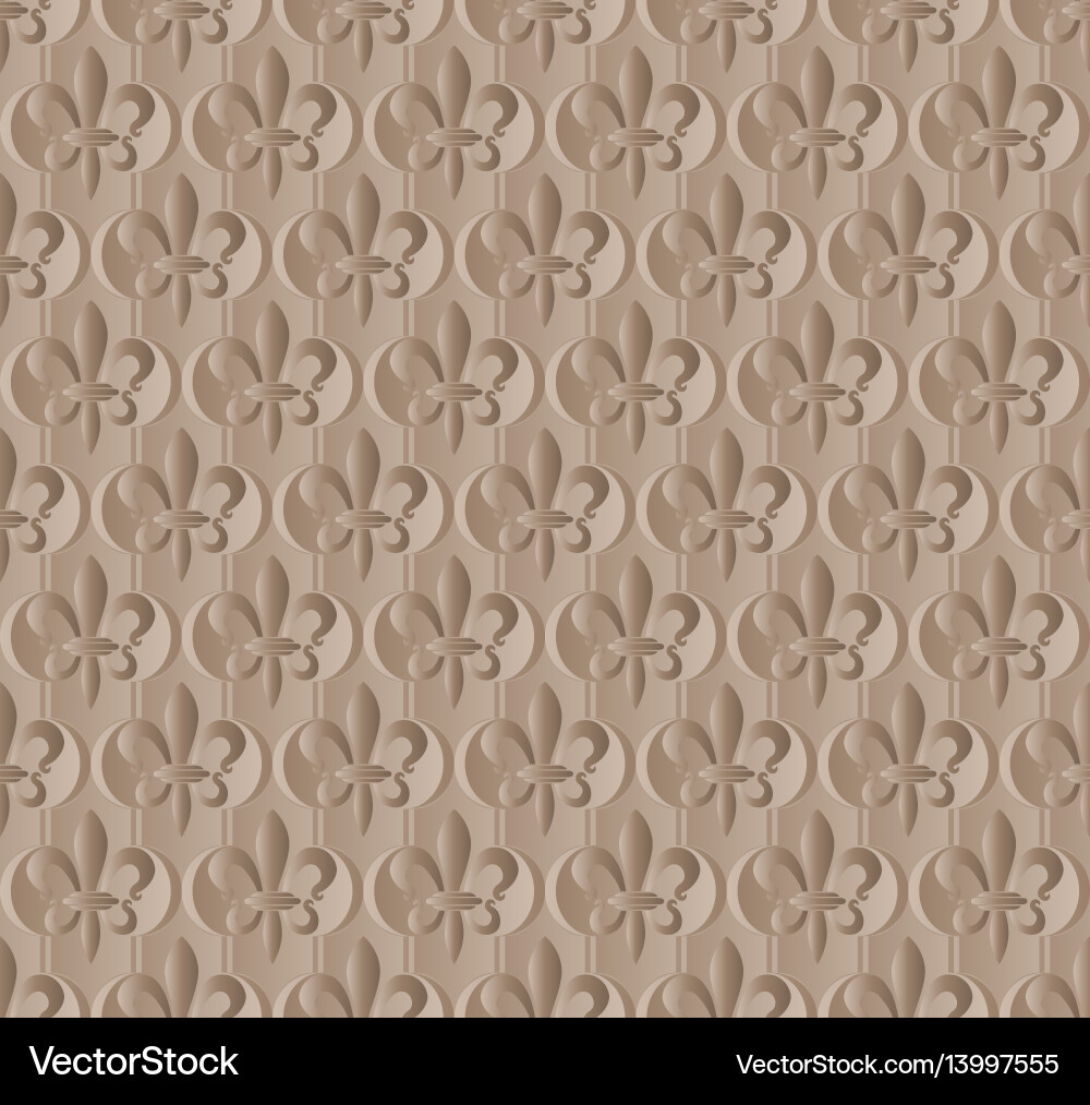 Seamless pattern with decorative ornament Vector Image
