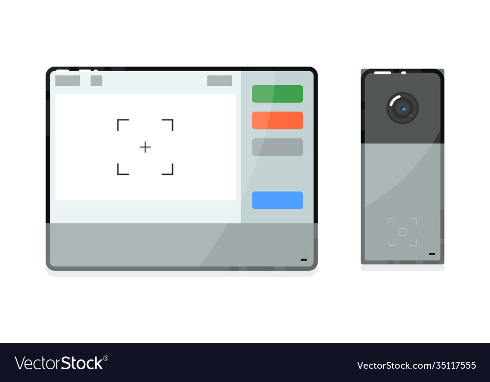 Video intercom camera and display unit isolated